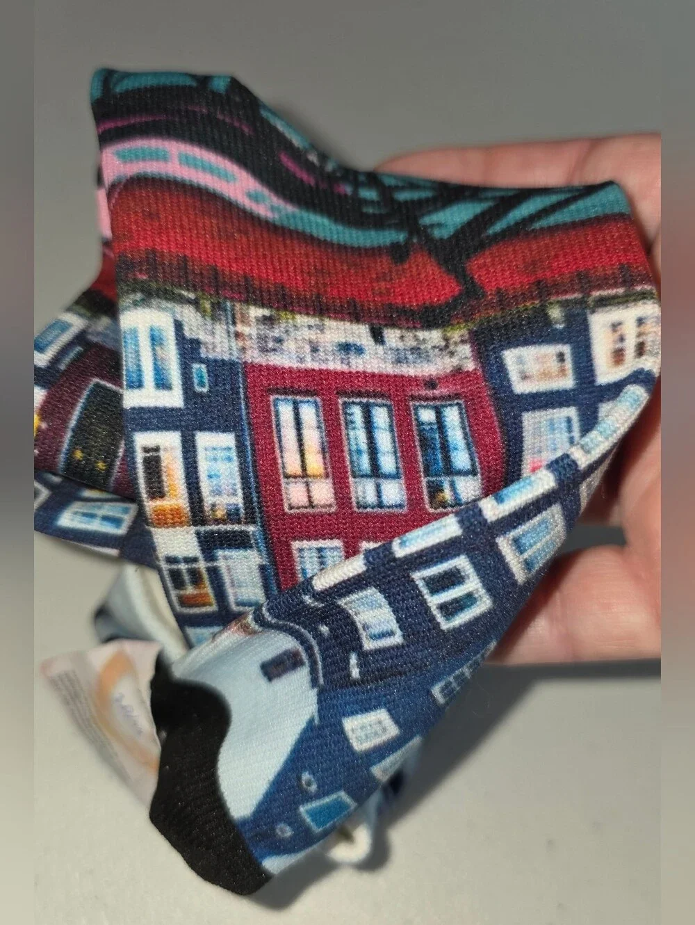BICYCLE RIDING; In Amsterdam Holland Print SocksSocksWeLove Boutique M 38-44
